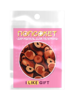Попсокет iLikeGift "Teddy pattern"
