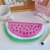 Пенал плюшевый "Juicy watermelon", pink (22*12 см)