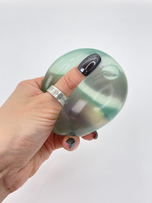 Мялка - антистресс «Square cube», grey 