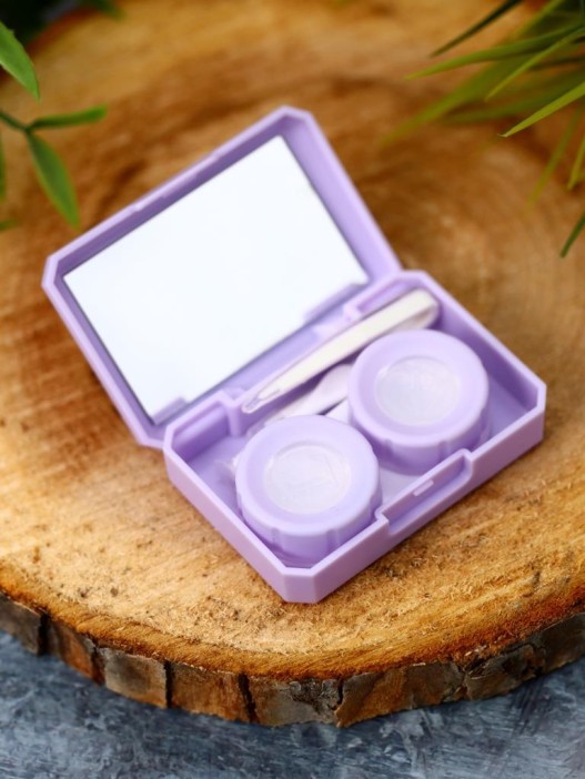 Контейнер для линз «Nice duck», purple 