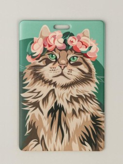 Держатель для карт «Beautiful cat» (6,5 х 10,4 см)