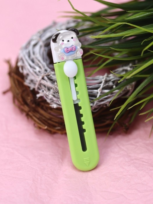 Канцелярский нож &quot;Glass dog&quot;, green 