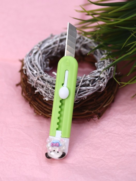 Канцелярский нож &quot;Glass dog&quot;, green 