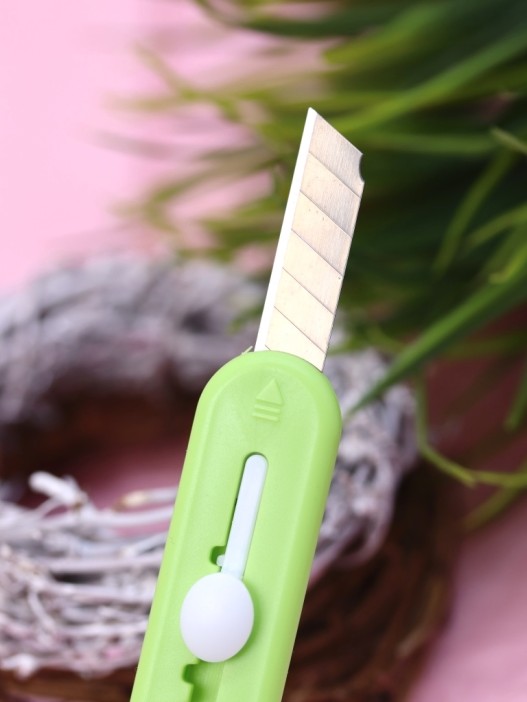 Канцелярский нож &quot;Glass dog&quot;, green 