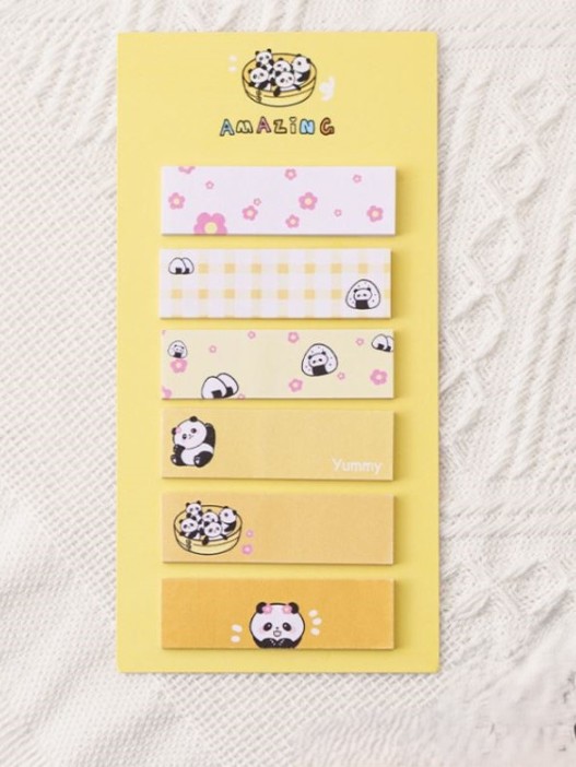 Стикеры &quot;Panda life&quot;, yellow 