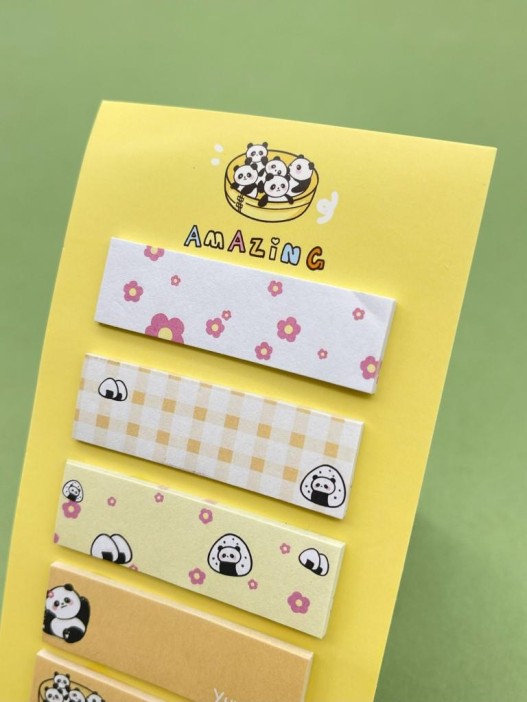 Стикеры &quot;Panda life&quot;, yellow 