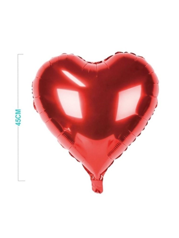Шар фольгированный "Romance heart", (45 см)