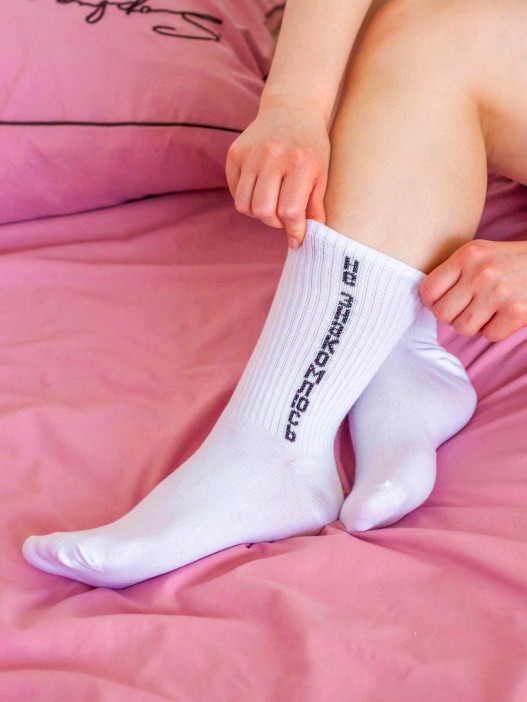 Носки женские iLikeGift &quot;Не знакомлюсь&quot;, р. 35-40 