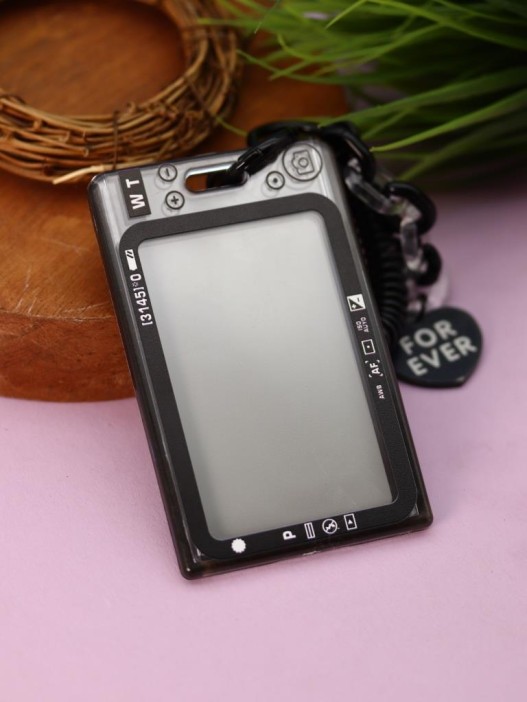 Футляр для карт с брелком "Camera", black 