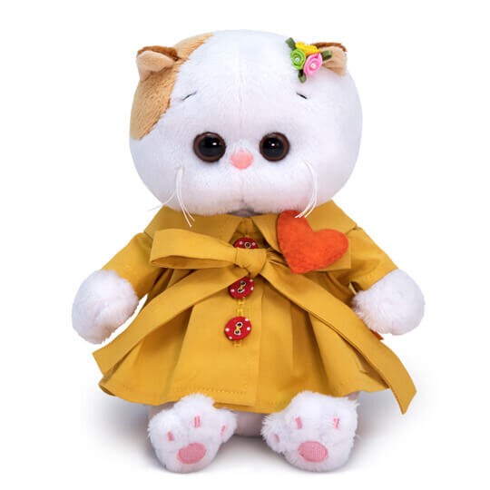 Мягкая игрушка "Ли-Ли BABY в плаще и с сердечком" (20 см) 