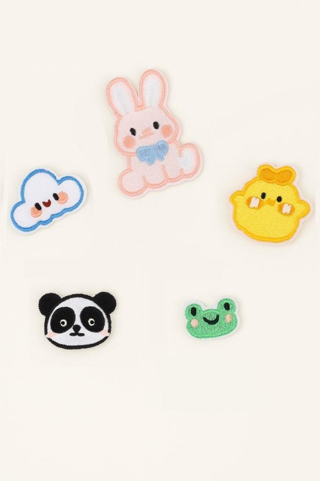 Набор термонашивок для одежды iLikeGift 5 шт. «Cute animals» 