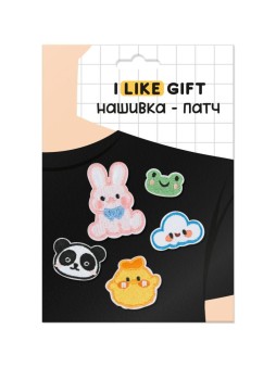 Набор термонашивок для одежды iLikeGift 5 шт. «Cute animals»