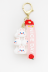 Брелок "Семейка зайчиков", белый (6,5 см)