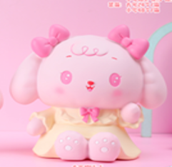 Копилка «Scholar hare», pink (17 см), пластик 