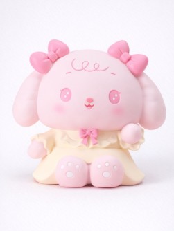 Копилка «Scholar hare», pink (17 см), пластик