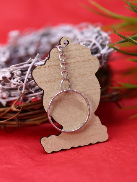 Брелок ECO из дерева "Let's dance" 