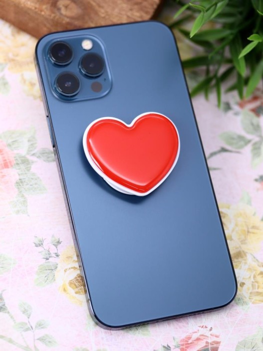 Попсокет &quot;Heart&quot;, bright red 