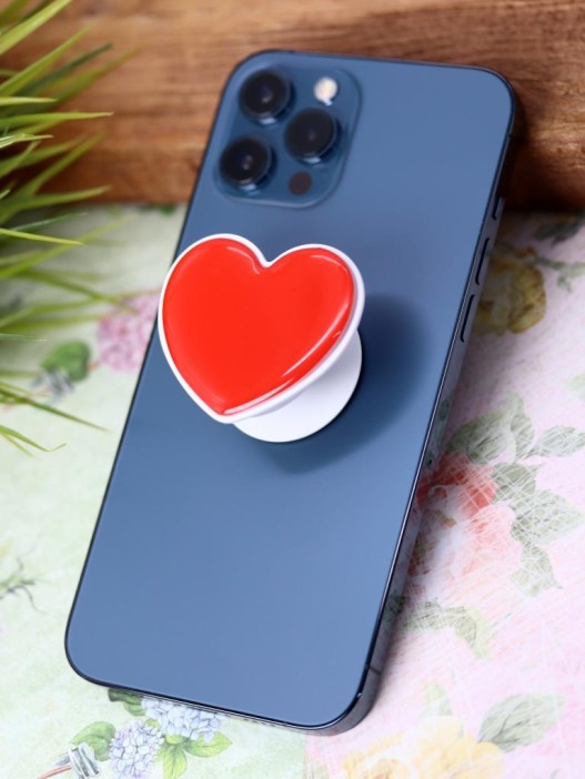 Попсокет &quot;Heart&quot;, bright red 