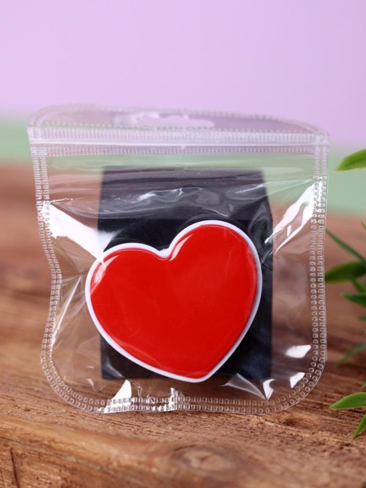 Попсокет &quot;Heart&quot;, bright red 