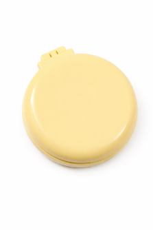 Расческа раскладная с зеркалом "Classic", жёлтая