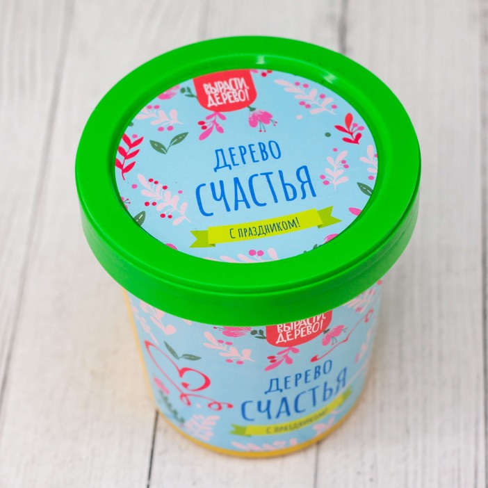 Набор подарочный для выращивания &quot;Дерево счастья-катальпа&quot; 