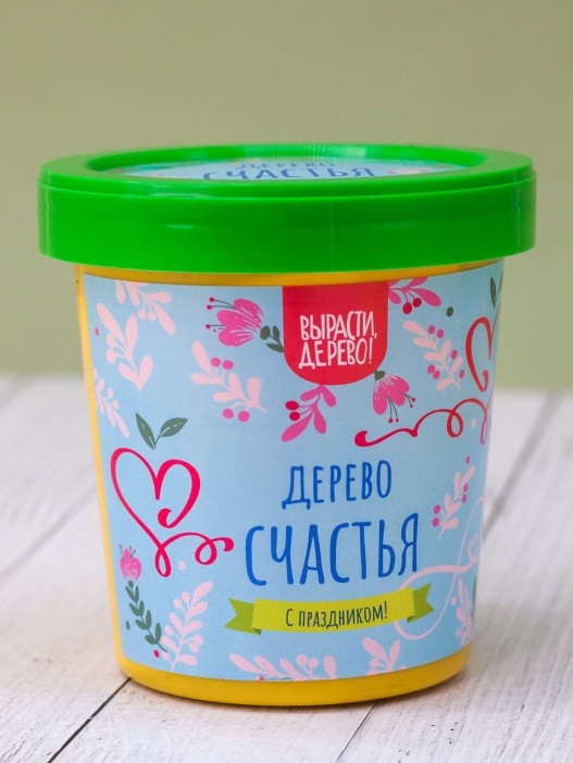 Набор подарочный для выращивания &quot;Дерево счастья-катальпа&quot; 