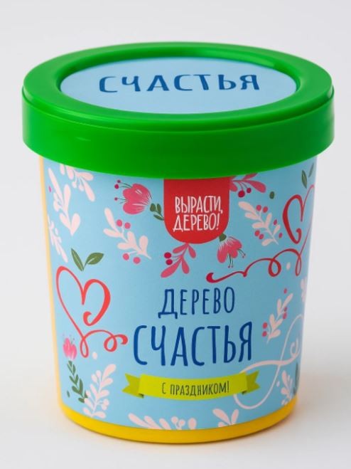 Набор подарочный для выращивания &quot;Дерево счастья-катальпа&quot; 