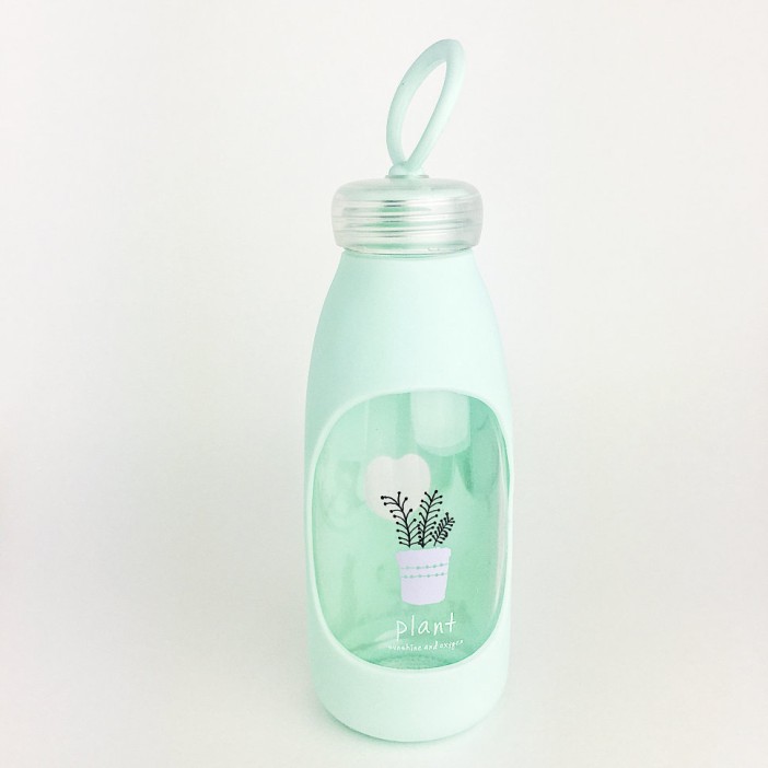 Бутылка &quot;Love plant&quot; green 