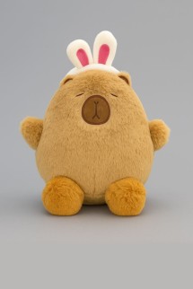 Мягкая игрушка &quot;Capy hare hair band&quot;, brown, 25 см