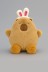 Мягкая игрушка &quot;Capy hare hair band&quot;, brown, 25 см 