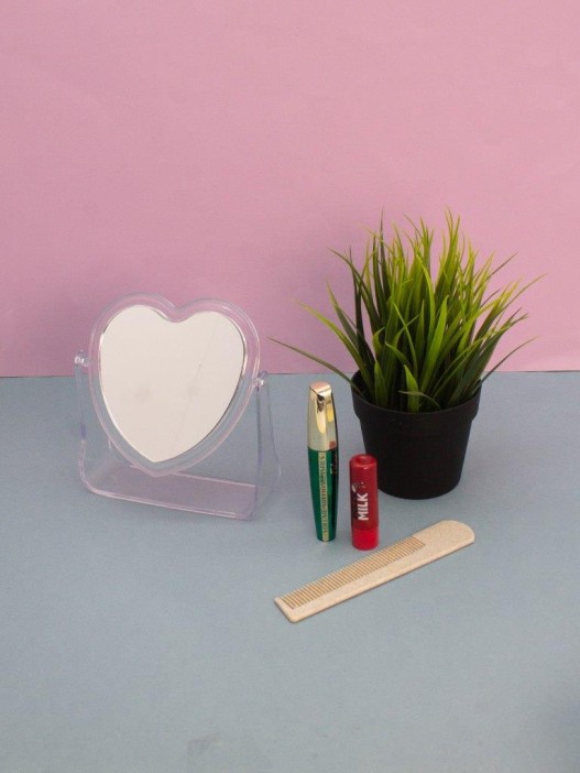 Зеркало настольное &quot;Crystal heart&quot;, 16*15.2 см 