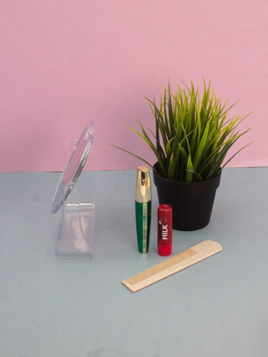 Зеркало настольное &quot;Crystal heart&quot;, 16*15.2 см 