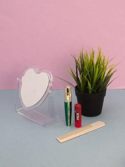 Зеркало настольное &quot;Crystal heart&quot;, 16*15.2 см 