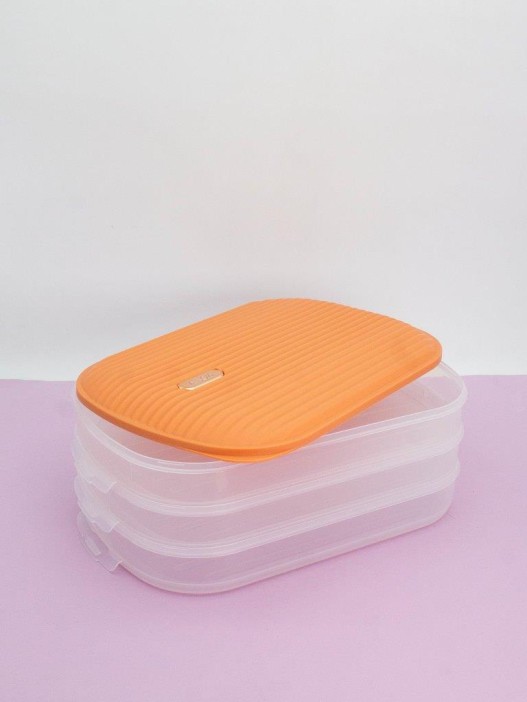 Контейнер для хранения 3 яруса «Triple», orange (11,5*32*20,3 см) 