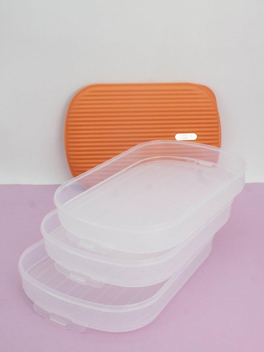 Контейнер для хранения 3 яруса «Triple», orange (11,5*32*20,3 см) 