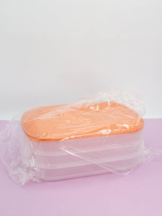 Контейнер для хранения 3 яруса «Triple», orange (11,5*32*20,3 см) 