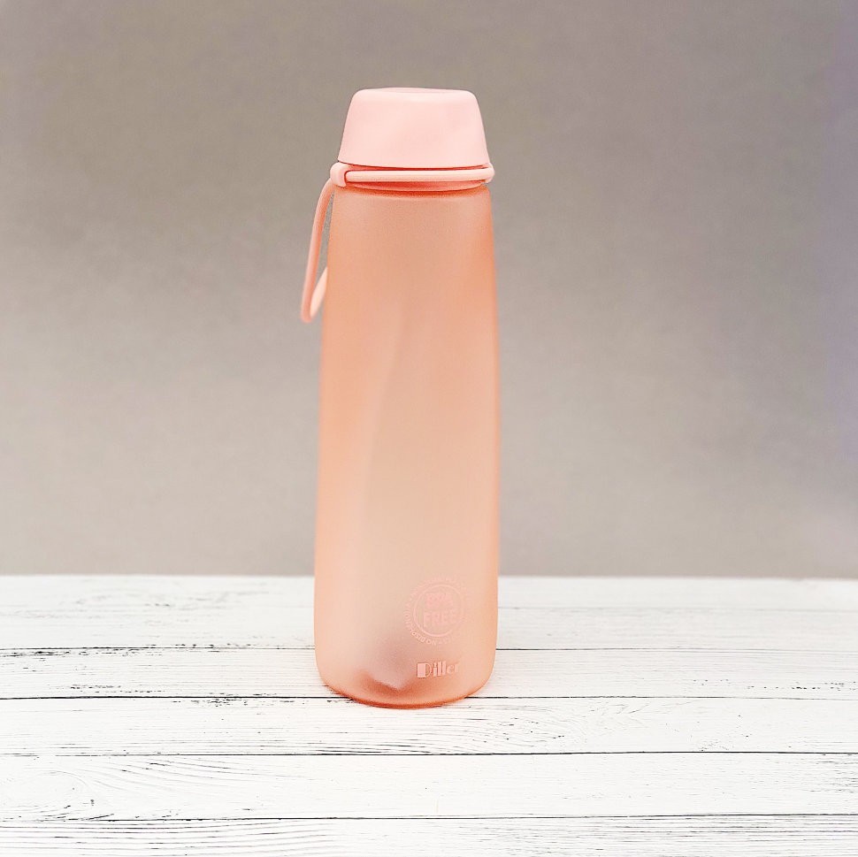 D11 Бутылка спортивная, pink (550ml)