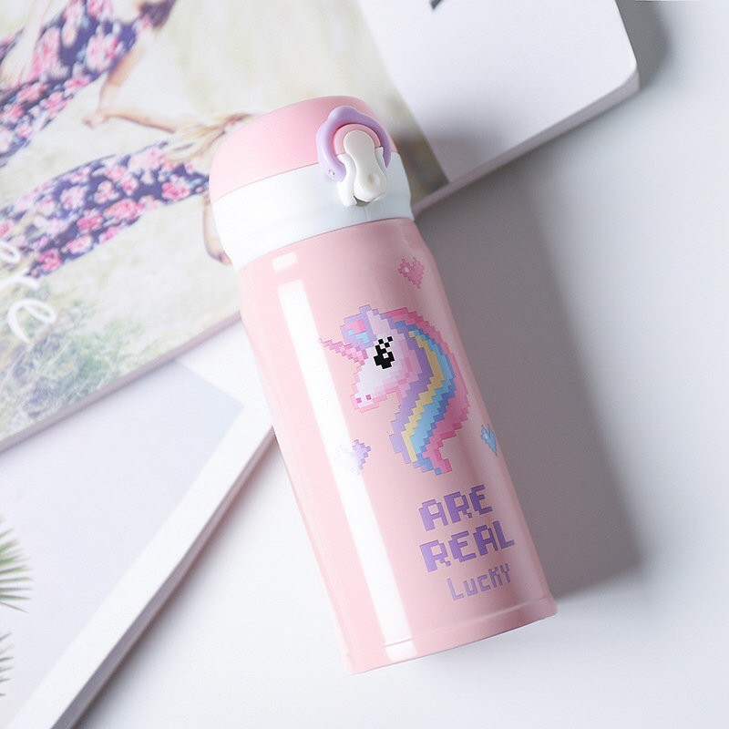 Термос "Unicorn", pink (350ml)