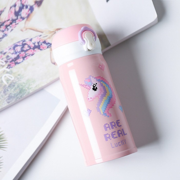 Термос "Unicorn", pink (350ml) 