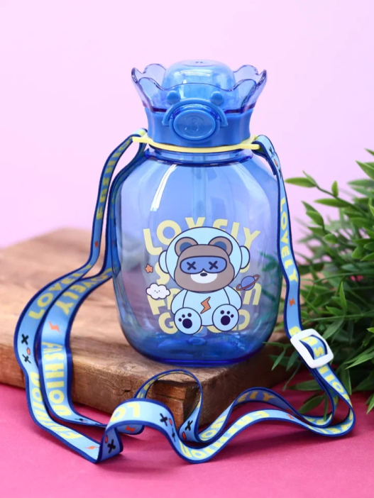 Бутылка «Lovely fashion», blue (650 мл) 
