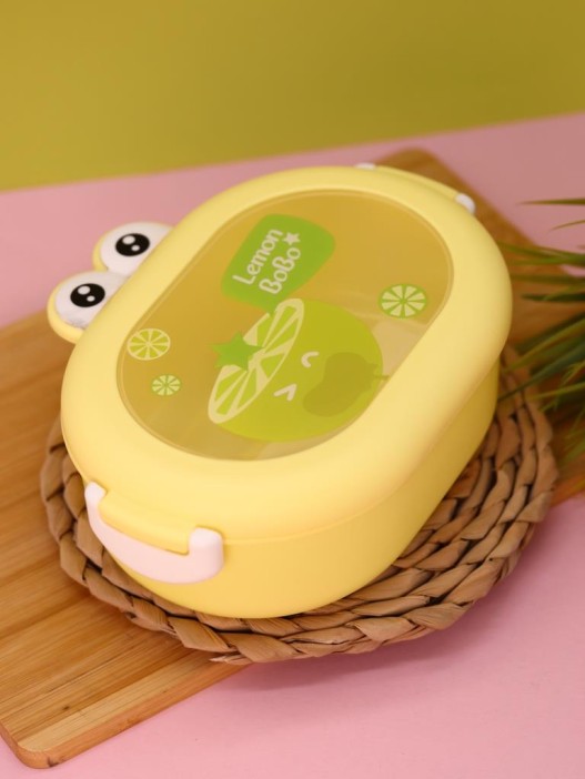 Ланчбокс &quot;Eyeball fruits&quot;, yellow 