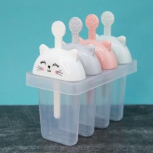 Формочки для мороженого "Cat", mix