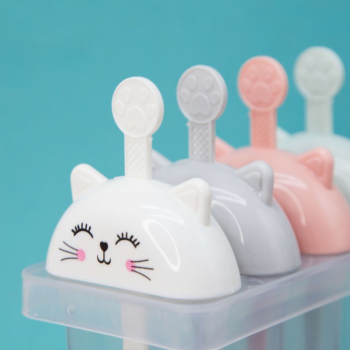Формочки для мороженого "Cat", mix 