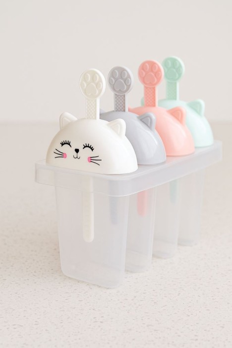 Формочки для мороженого "Cat", mix 