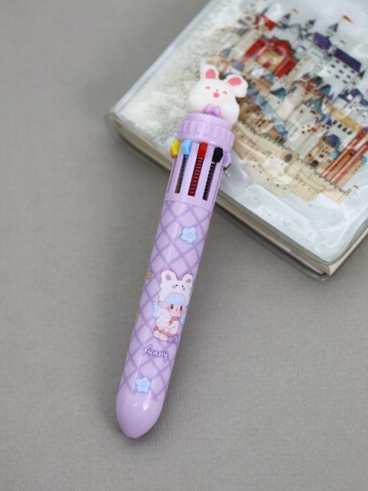 Разноцветная ручка 10 в 1 "Camellia Club Bunny" 