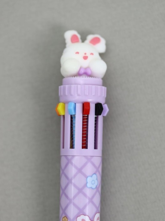 Разноцветная ручка 10 в 1 "Camellia Club Bunny" 