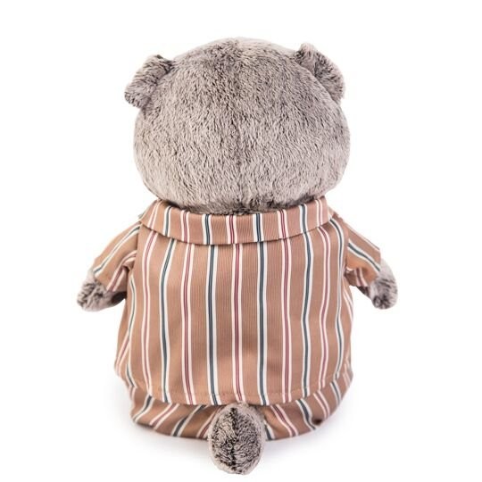 Мягкая игрушка "Басик в шелковой пижамке" (19см) 