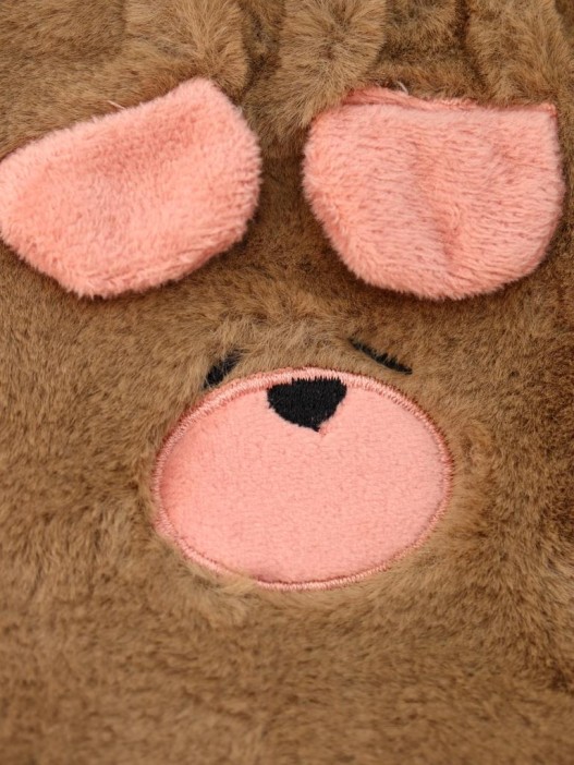 Грелка плюшевая с ремешком &quot;Fluffy friends&quot;, capybara, 400 мл 20*14 см) 