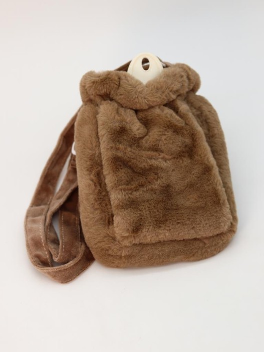 Грелка плюшевая с ремешком &quot;Fluffy friends&quot;, capybara, 400 мл 20*14 см) 