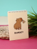Блокнот «Capybara pizza», А6, плотность 100 гр 
